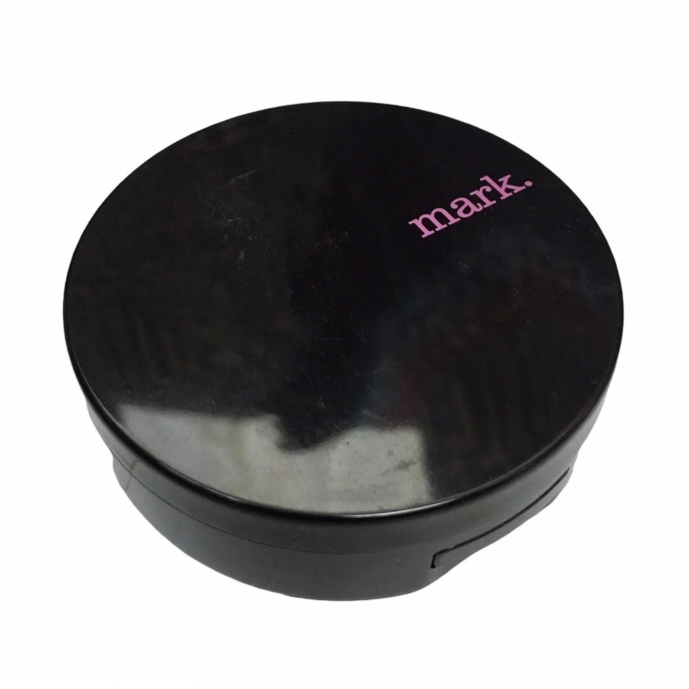 mark. Powder Buff Natural Skin Foundation Pressed Powder Compact Shade Natural